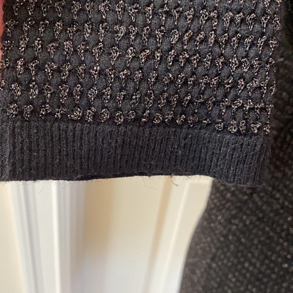 Love for Humanity Long Cardigan Women’s open front Sweater Black label Simple L - Picture 6 of 8